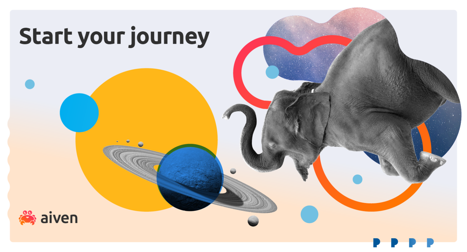 An elephant in space joyfully examining a planet
