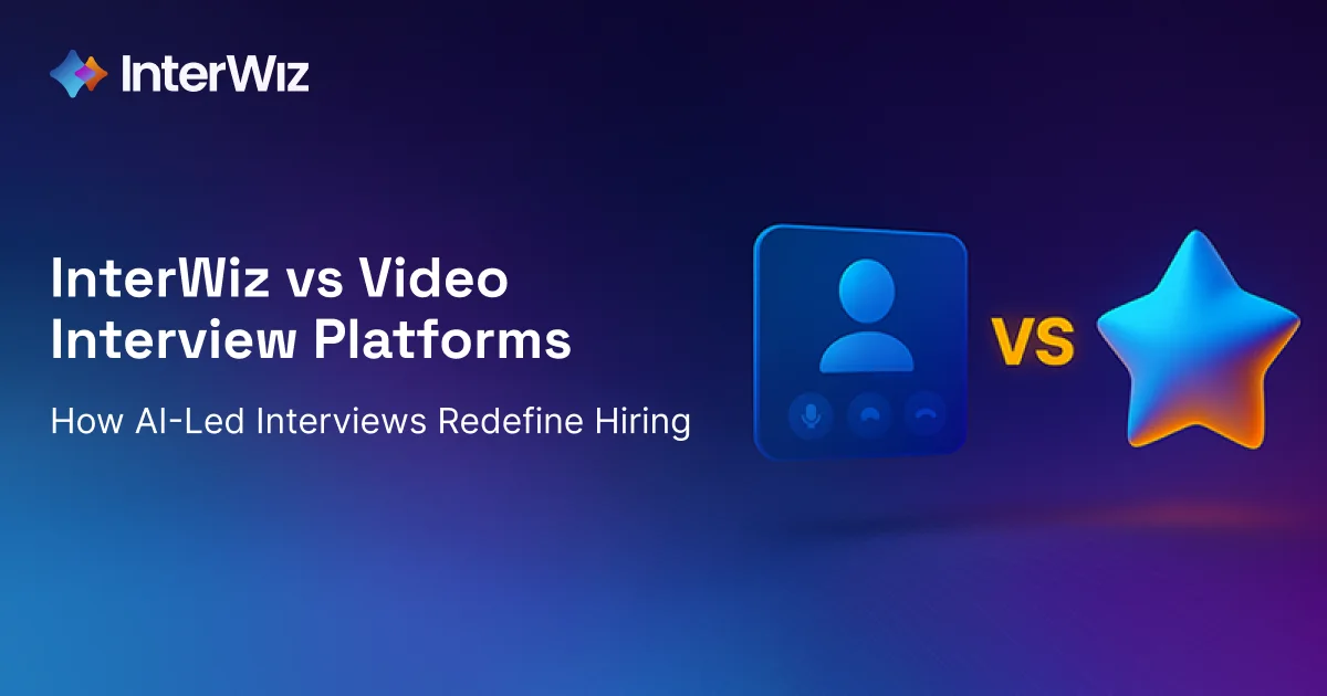 InterWiz vs Video Interview Platforms