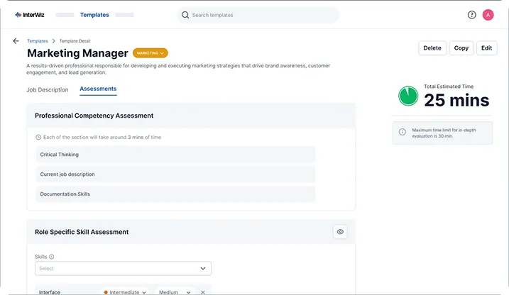 skills assessment software