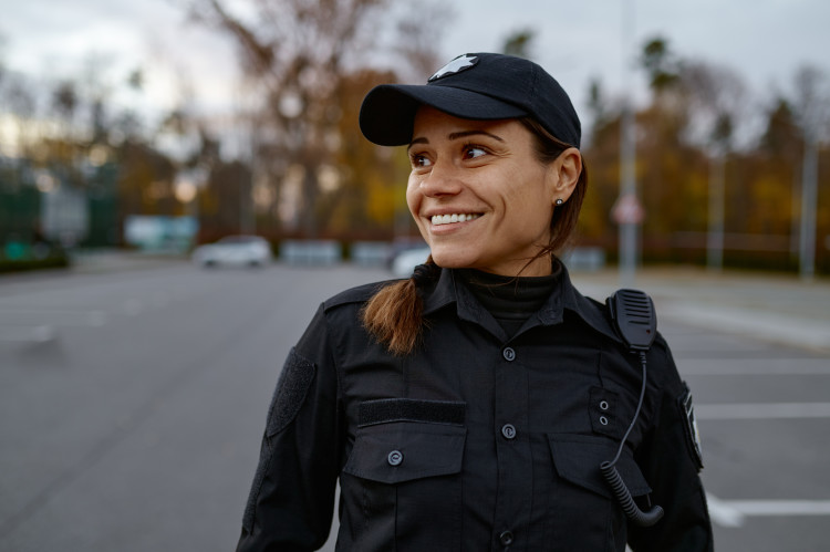 female security guard