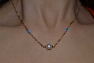 Pearl Turquoise necklace