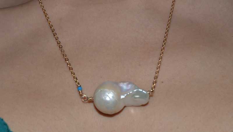 Baroque Pearl Choker