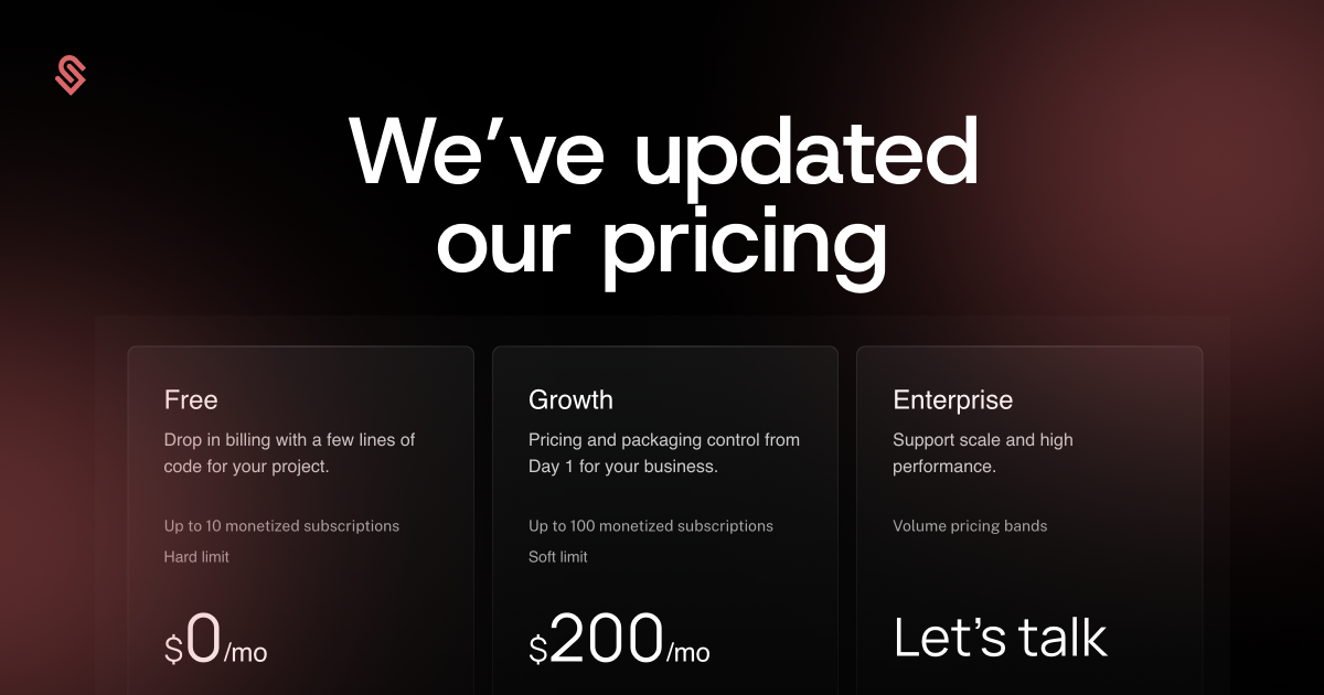 New Pricing