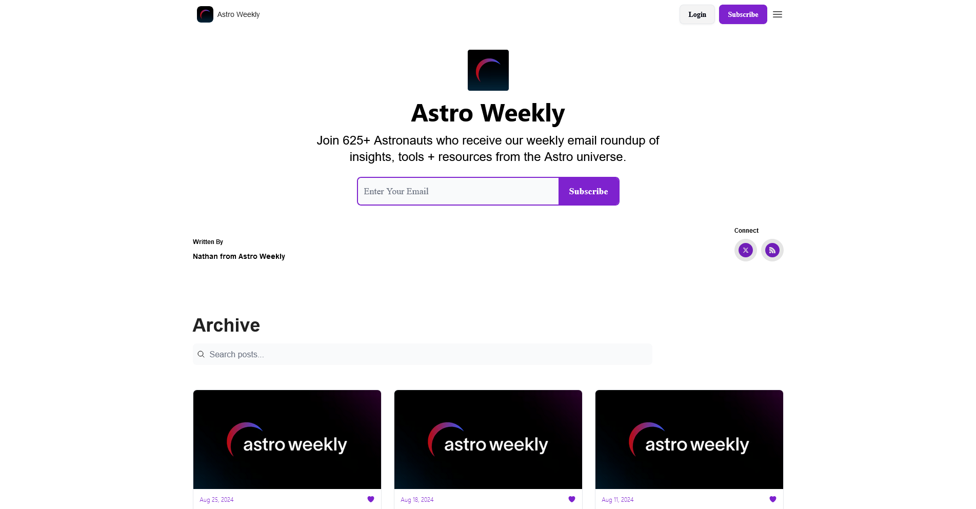 astro-weekly