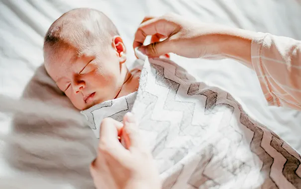 procent lijst Terug kijken Hoe je je baby moet inbakeren