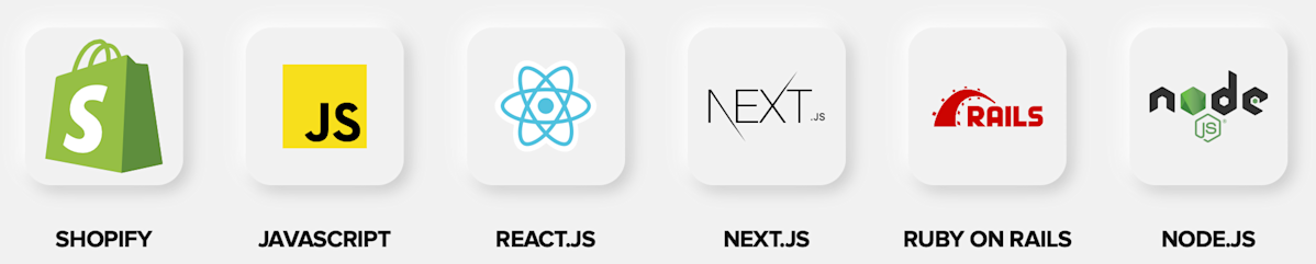 shopify react.js next.js ruby on rails