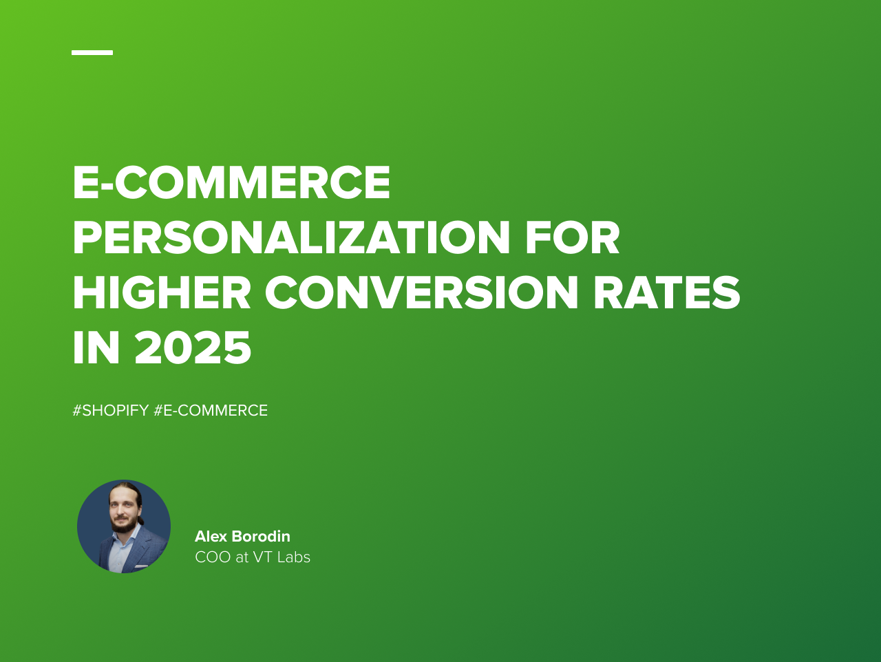 eCommerce Personalization for Higher Conversion Rates in 2025