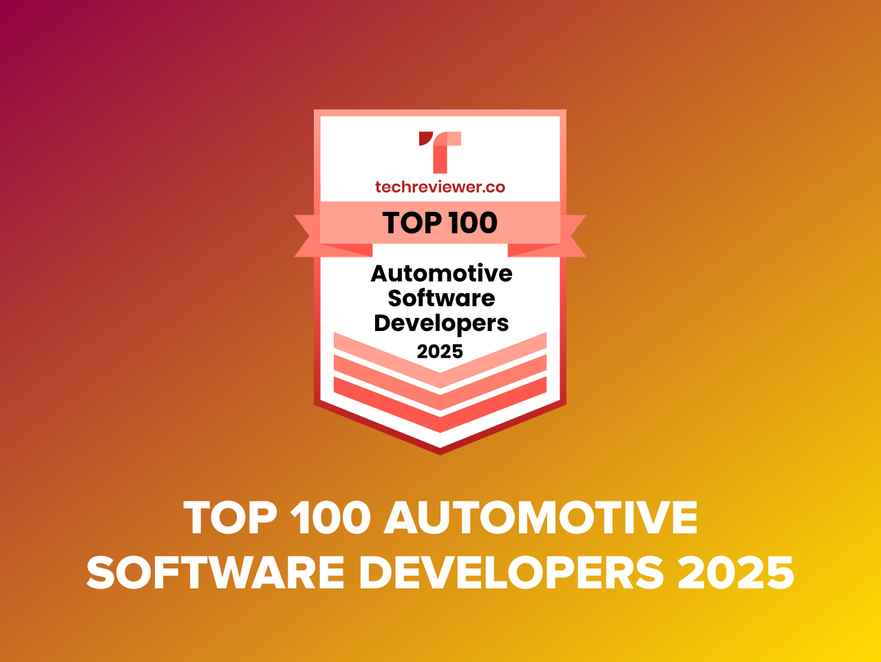 VT Labs Named Among Top 100 Automotive Software Development Companies for 2025 by Techreviewer.co