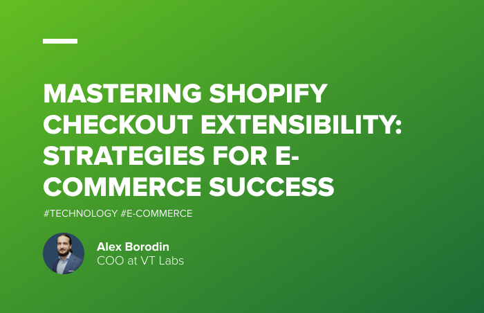 Dive into how Shopify's shift to extensibility revolutionizes the checkout experience, empowering merchants with unprecedented control. This transformation goes beyond aesthetics, ensuring a more intuitive, secure, and customizable checkout aligned with evolving shopper demands and business needs.