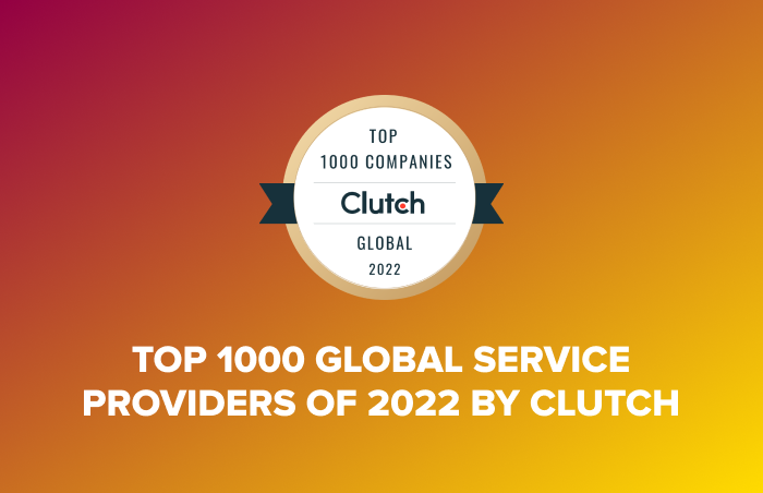 Clutch, a top marketplace for B2B service providers, has unveiled its exclusive 2022 list of top 1000 global service providers, highlighting the best 1% of companies worldwide. VT Labs has proudly made it to this distinguished list of top global service providers for 2022. Take a look.