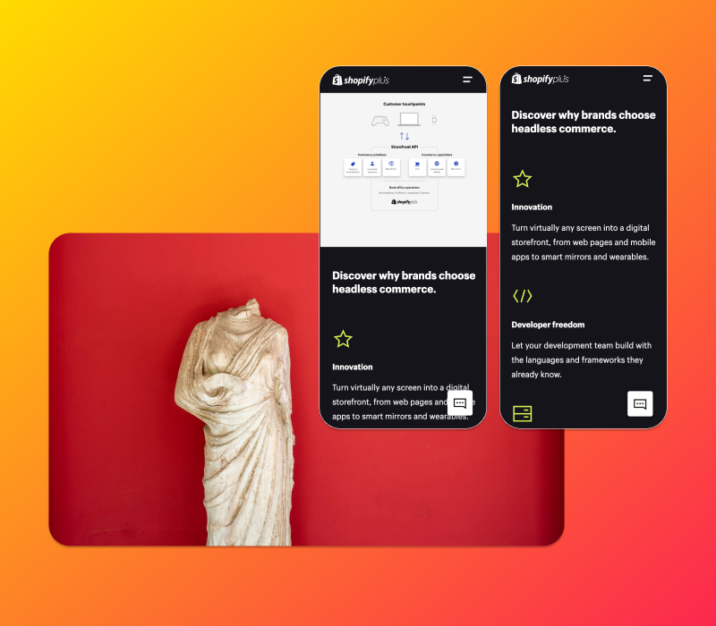 Headless Commerce Shopify Store design Customizing themes Creative Director, shopify website design and development california