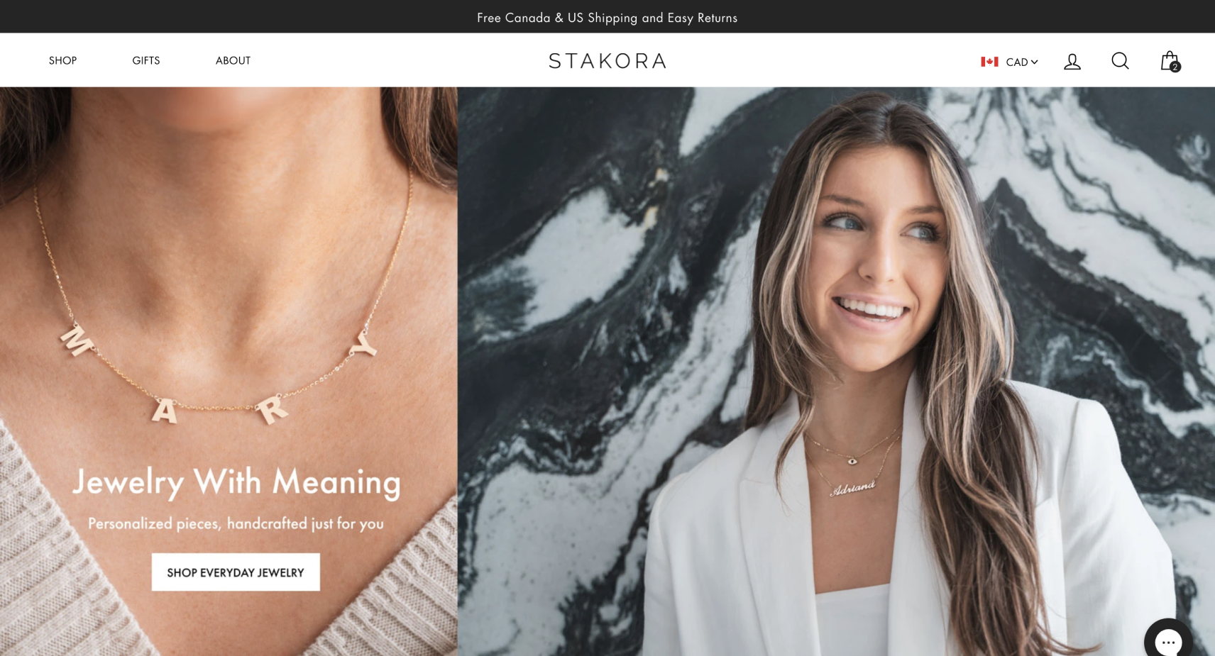 hopify jewelry store - best shopify stores