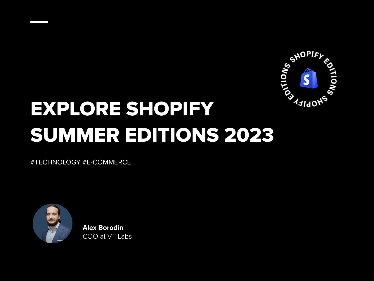 Shopify Summer Editions 2023: Unleashing The Power Of AI, Marketplace ...