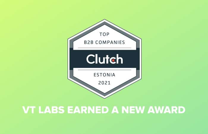 In light of our mission to satisfy our clients, we were recently named by Clutch as a leading Estonian e-commerce developer in 2021. To be recognized as one of Clutch’s best development firms is an honor that we couldn’t help but be excited about.