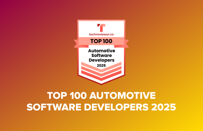 VT Labs is proud to be named one of the Top 100 Automotive Software Development Companies for 2025 by Techreviewer.co. This recognition highlights our team’s dedication to delivering innovative digital solutions for the automotive industry.