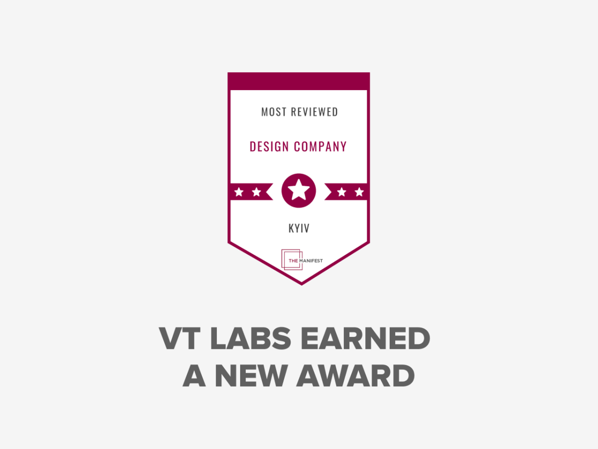 The Manifest Names VT Labs As One of The Most Reviewed Design Agencies in Kyiv