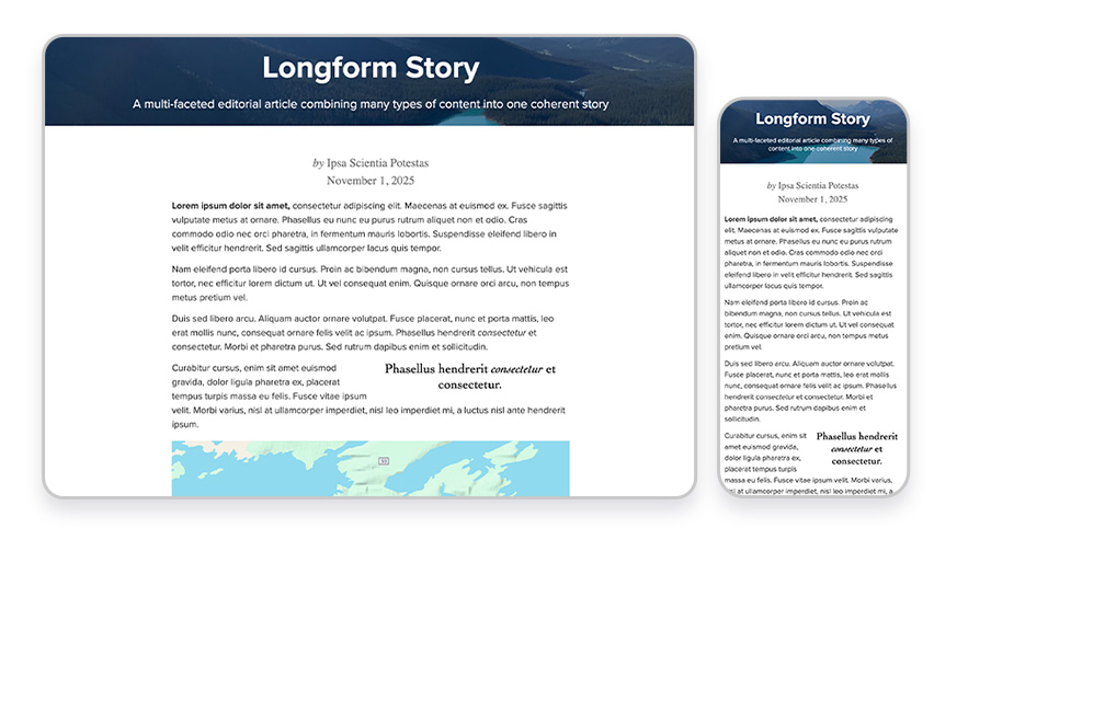 Longform thumbnail