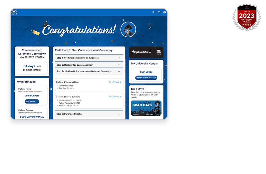 San Bernardino Graduation Portal thumbnail