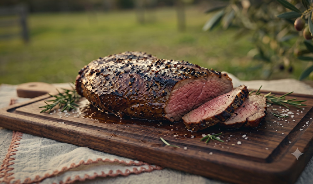 Milliaire Zinfandel Marinated Tri-Tip Roast