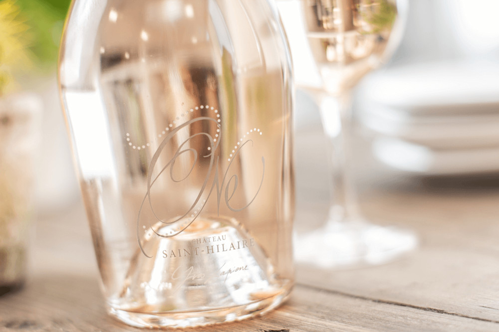 Nothing beats a perfectly pale rosé from Provence and Bruno has crafted an exceptional limited edition pink just for Angels - Chateau Saint Hilaire One Limited Edition Provence Rosé. 