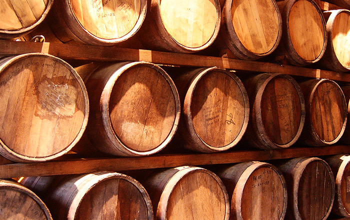 Barrel ageing
