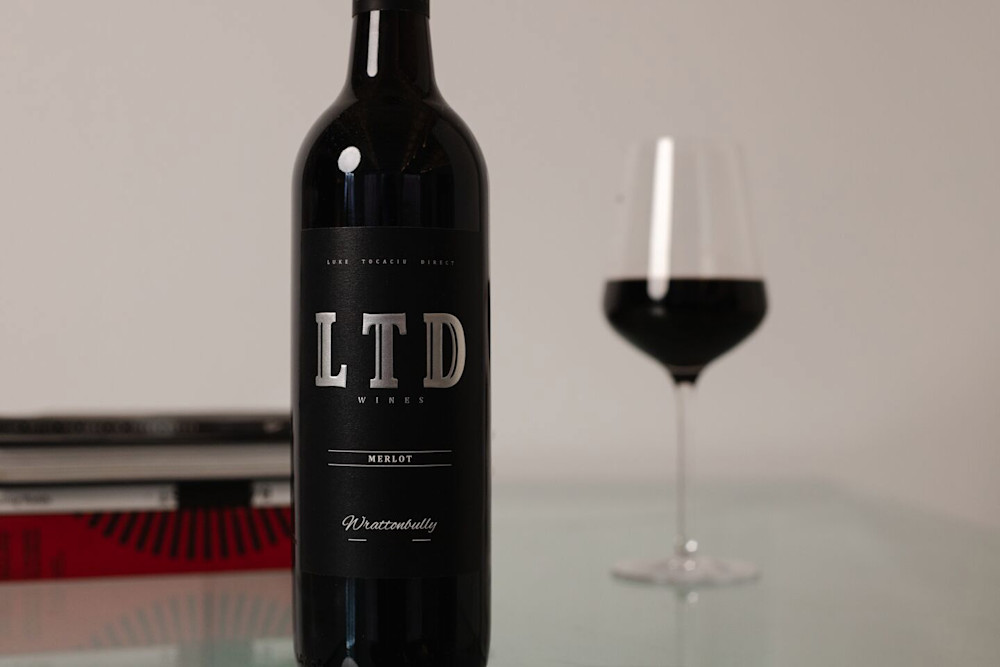 Luke Tocaciu's LTD Merlot is a great example of a smooth red wine from Wrattonbully, South Australia.