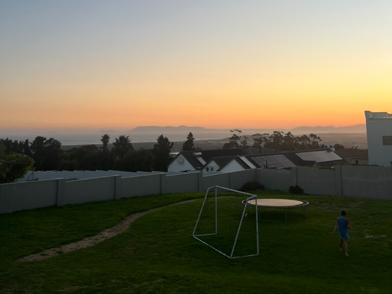 The view from Johan’s back porch. Tough gig, right?