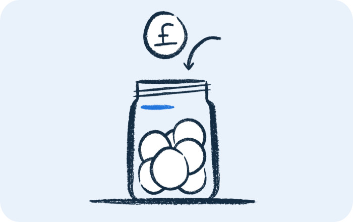 Graphic of a piggy bank
