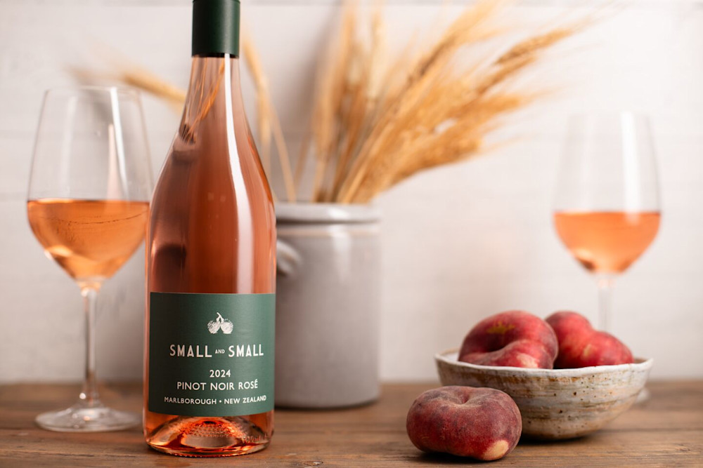 Marlborough isn’t just Sauvignon: Bill and Claudia Small’s Pinot Noir Rosé received rave customer reviews for its first vintage and promptly cleaned up at the awards – winning 3 medals from the IWC, IWSC and Decanter.