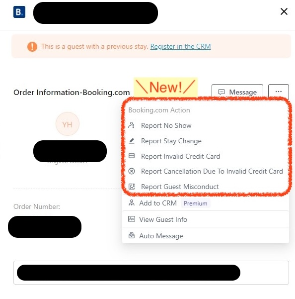 [Reservation Details] Booking.com Command Operations Now Available from AirHost