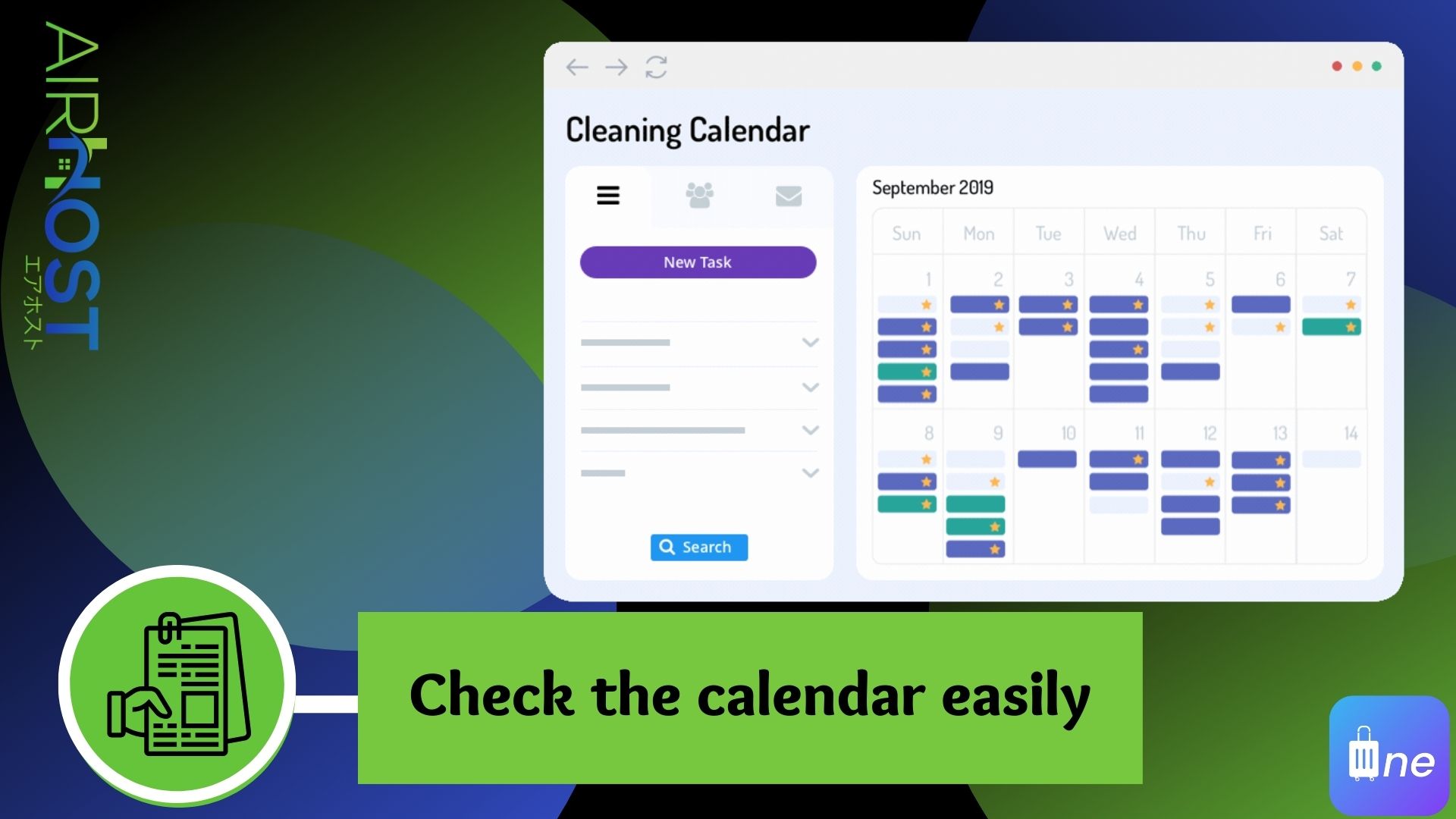 Digital Cleaning Calendar