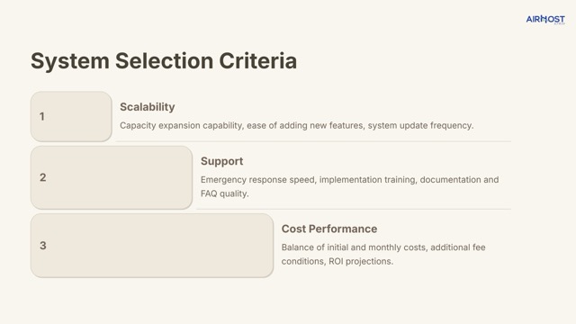 Important Considerations for System Implementation