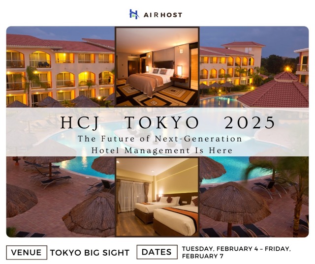 Join AirHost at the International Hotel & Restaurant Show 2025!