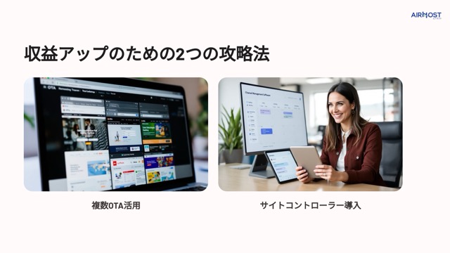 Airbnbの「儲からない！」から脱出するための2つの攻略法