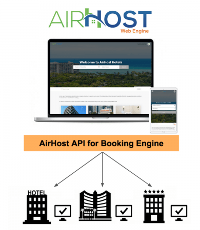 AirHost PMS、独自の予約販売サイトの自社開発を可能にする『AirHost API for Booking Engine』提供開始