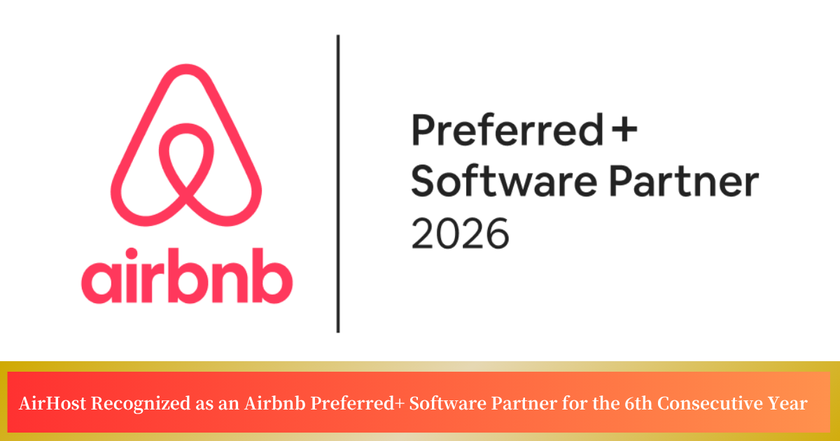 エアホスト is a 2026 Airbnb Preferred+ Software Partner