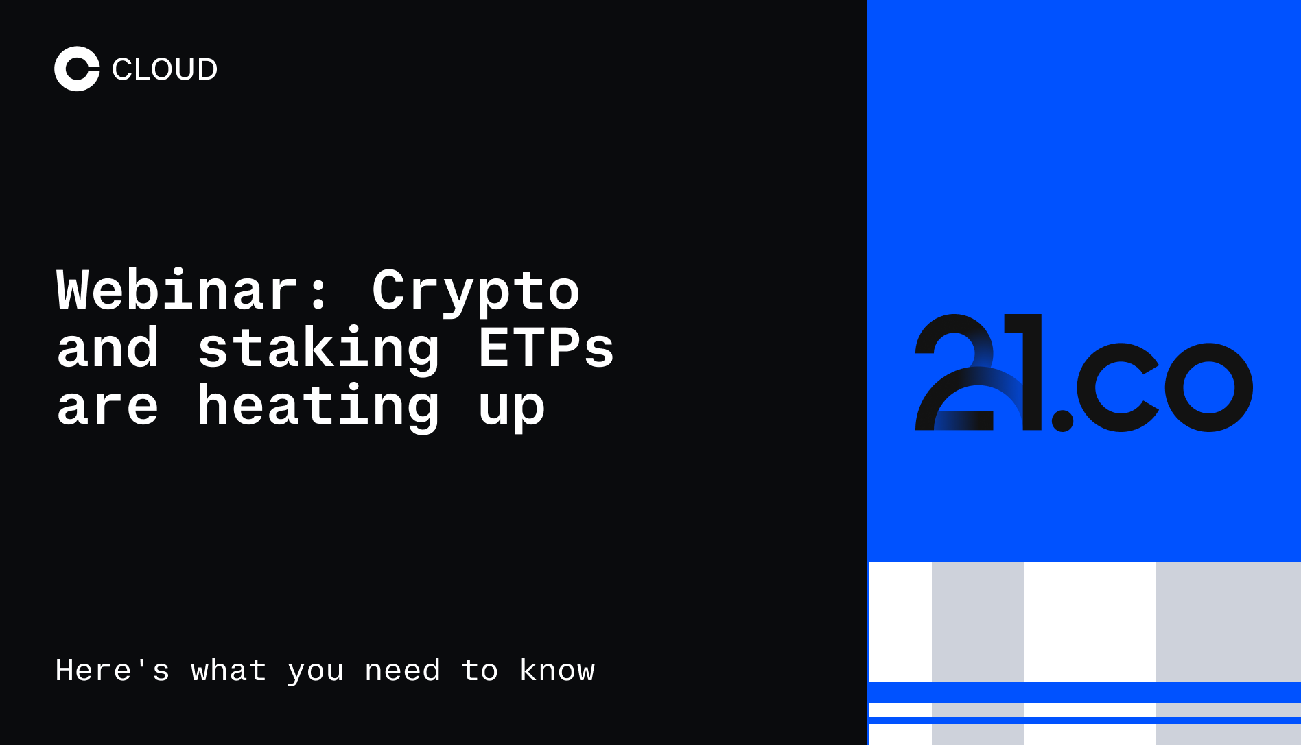 Crypto and staking ETPs are heating up | Coinbase