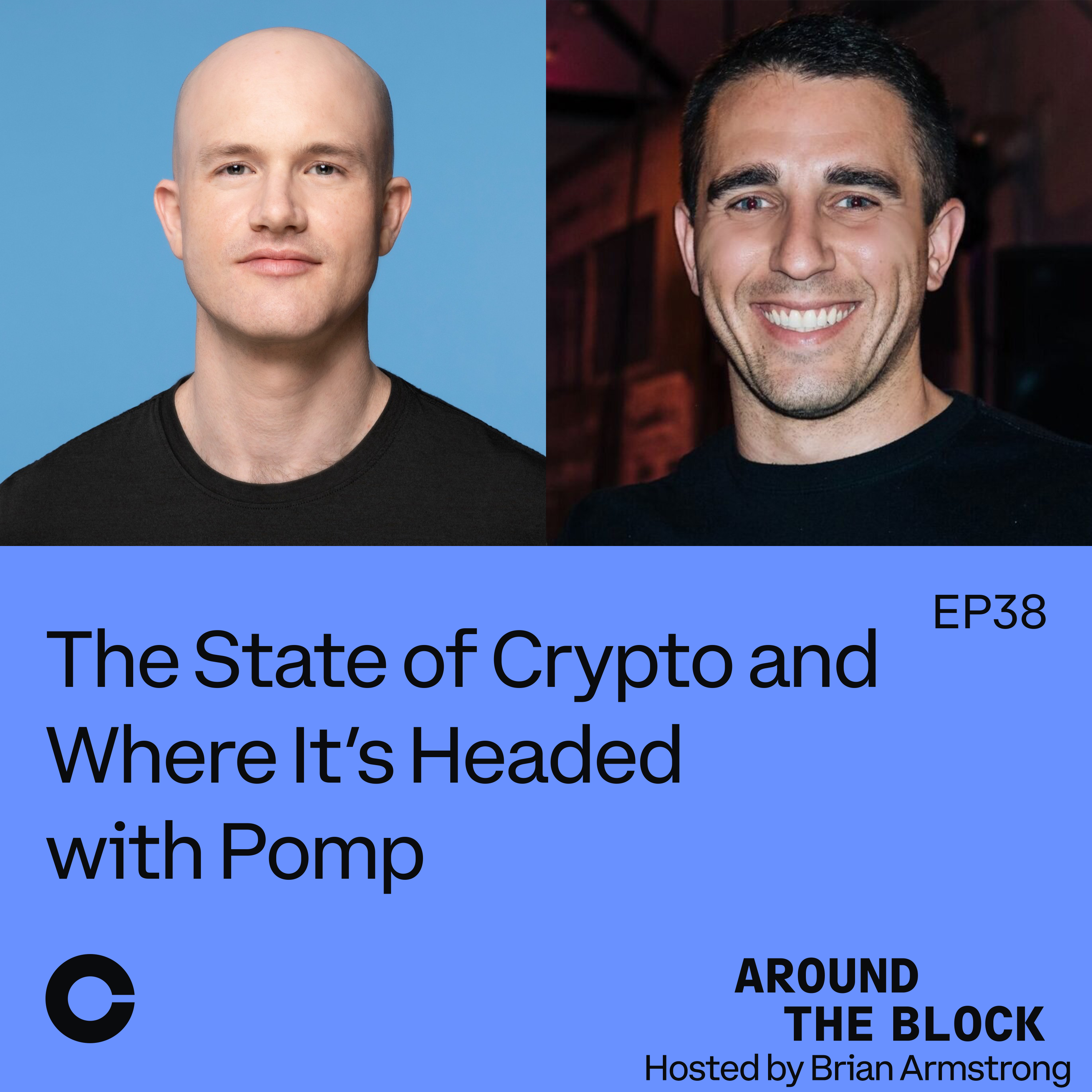 Brian Armstrong and Pomp