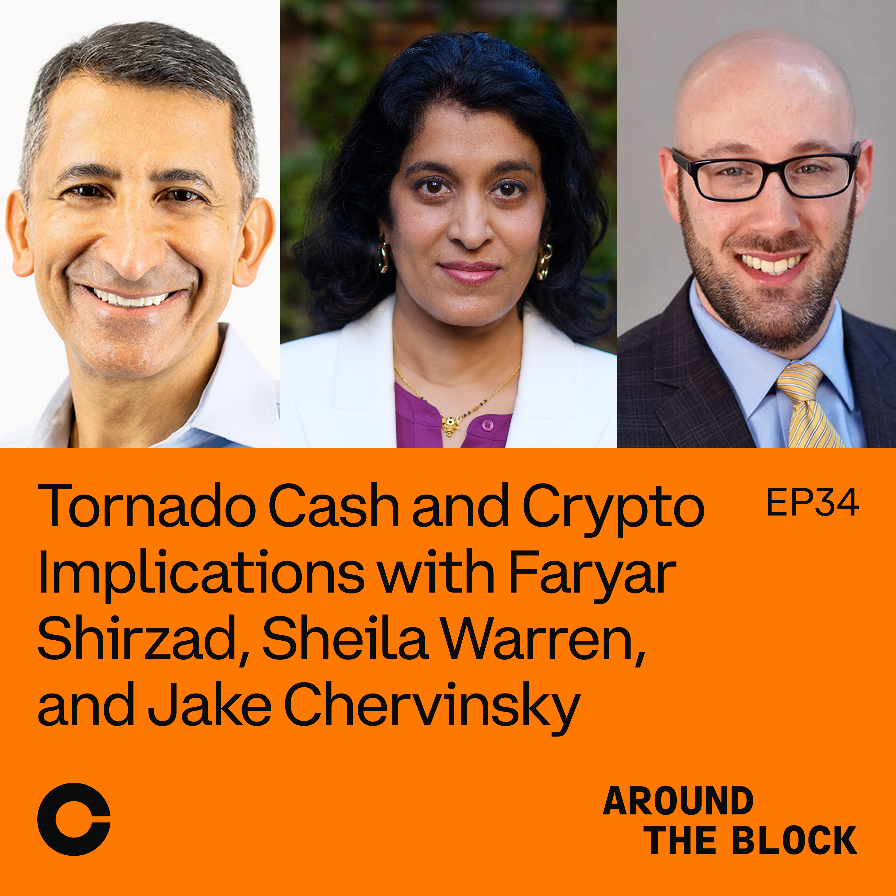 Faryar Shirzad, Sheila Warren, and Jake Chervinsky