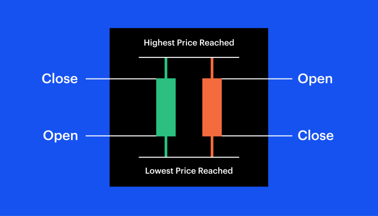 how to read coinbase charts