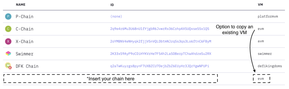 Launching an EVM Chain on your own Subnet as viewed by Avascan