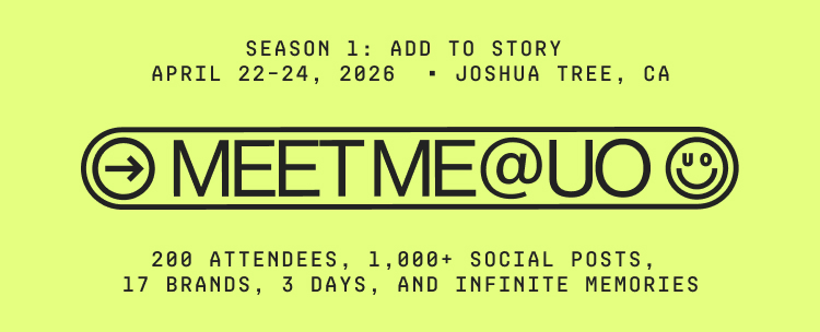 Meet me at UO