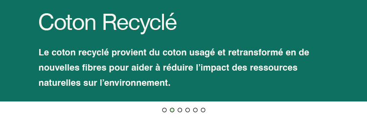 recycled cotton