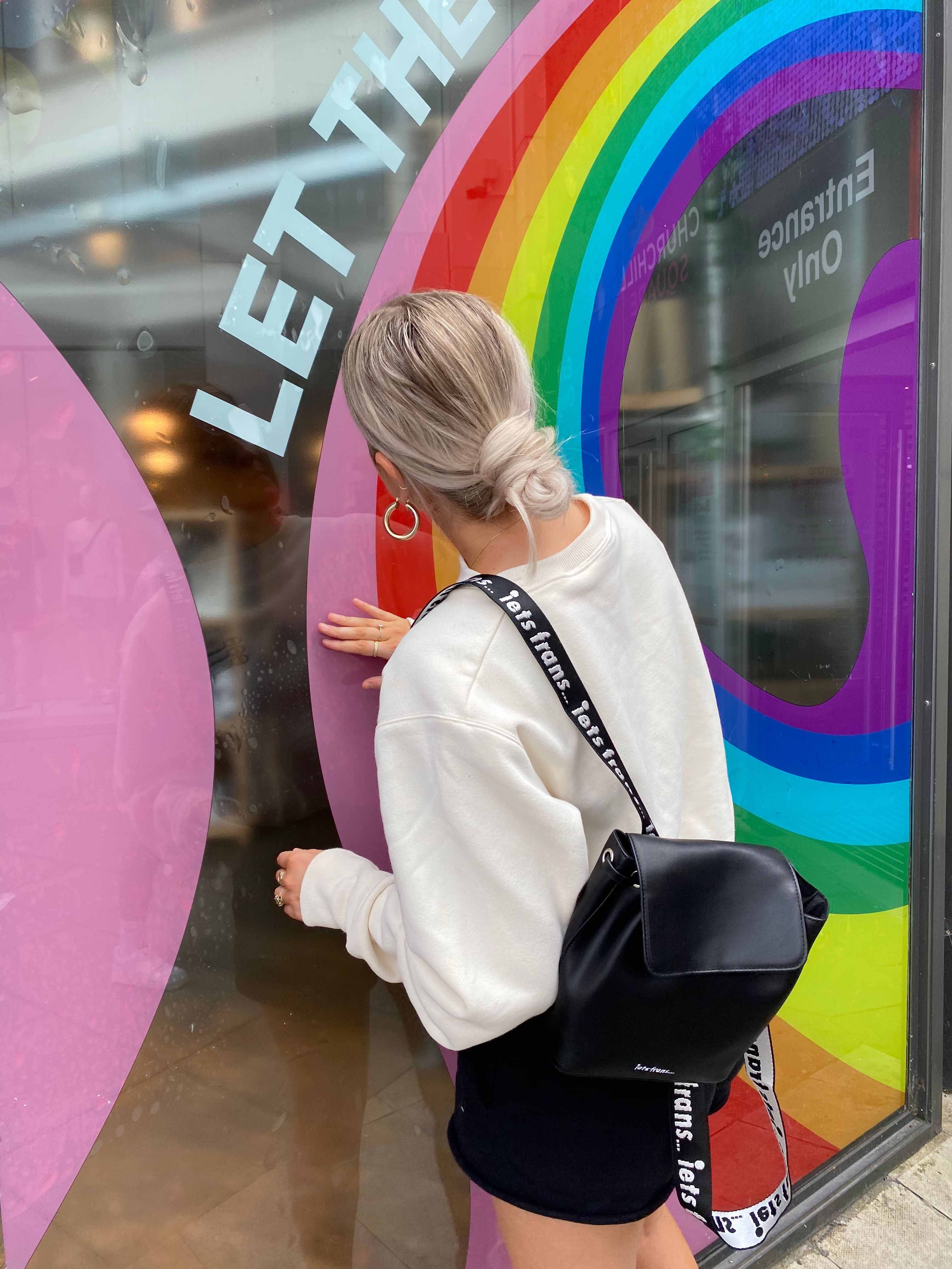 Lois O'Hara Art Installation UO Brighton Pride