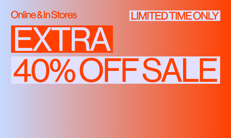 Take an extra 40% off sale