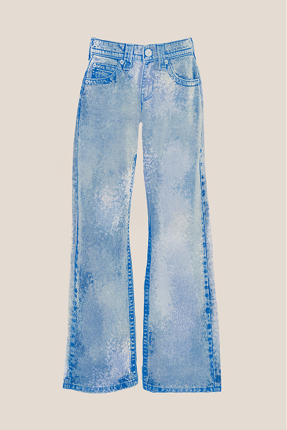 Urban Outfitters☆ ハート型ミラー付き♪ デニムダッフル compass1686116577.jpg