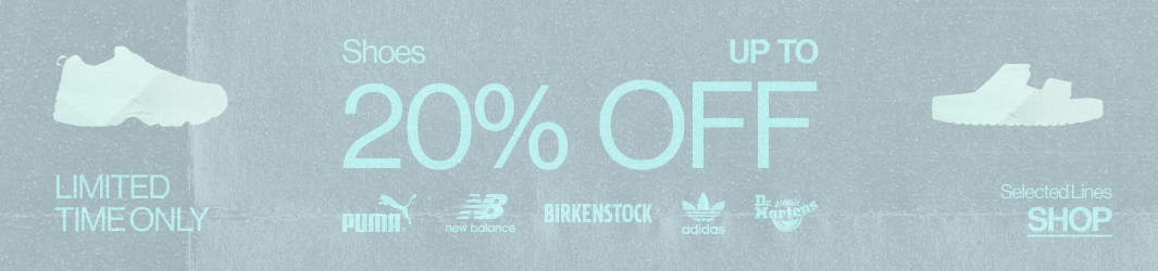 GET UP TO 20% OFF ALL SHOES!
