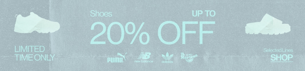 20% off Shoes