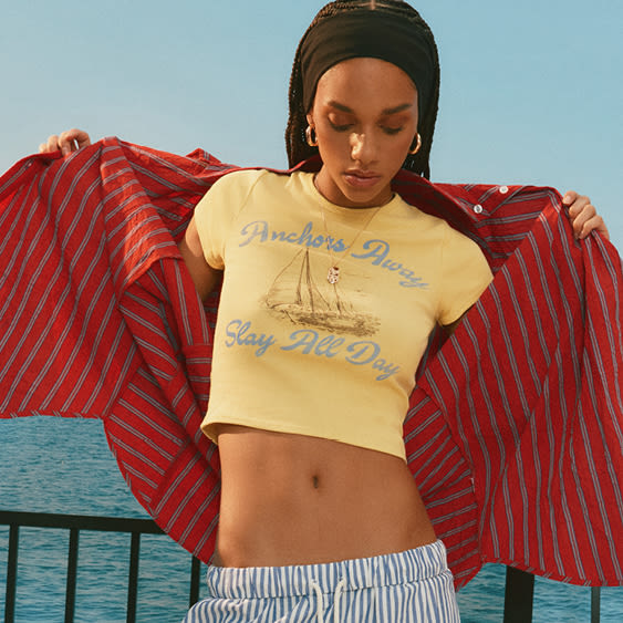 Graphic Tees | Oversized + Cropped Graphic Tees | Urban Outfitters
