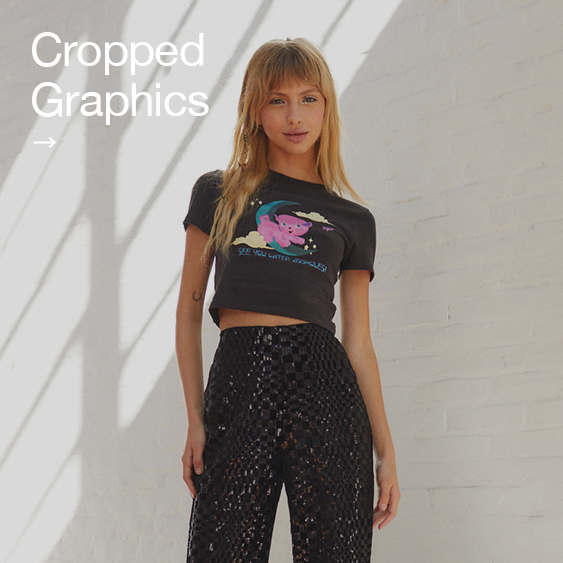 Graphic Tees for Women: Band, Vintage + More | Urban Outfitters 